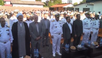 مراسم آغاز سال تحصیلی در دانشگاه دریایی امام خمینی (ره) نوشهر