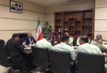 دادستان مرکز مازندران در نشست با فرماندهان انتظامی استان