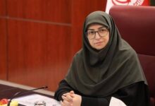 شینا انصاری، رئیس سازمان حفاظت محیطزیست در رویداد ملی گرامیداشت روز جهانی تنوع زیستی در ساری.